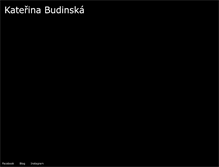 Tablet Screenshot of katerina-budinska.cz